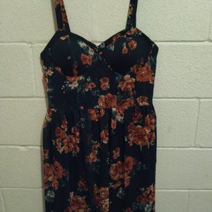 Cute floral mini sundress